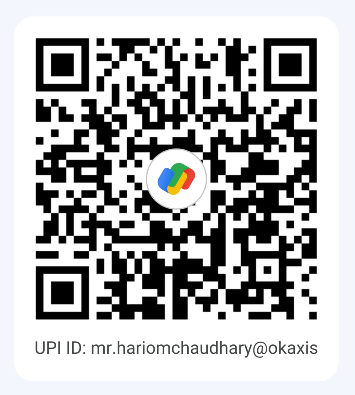 QR Code for Payment